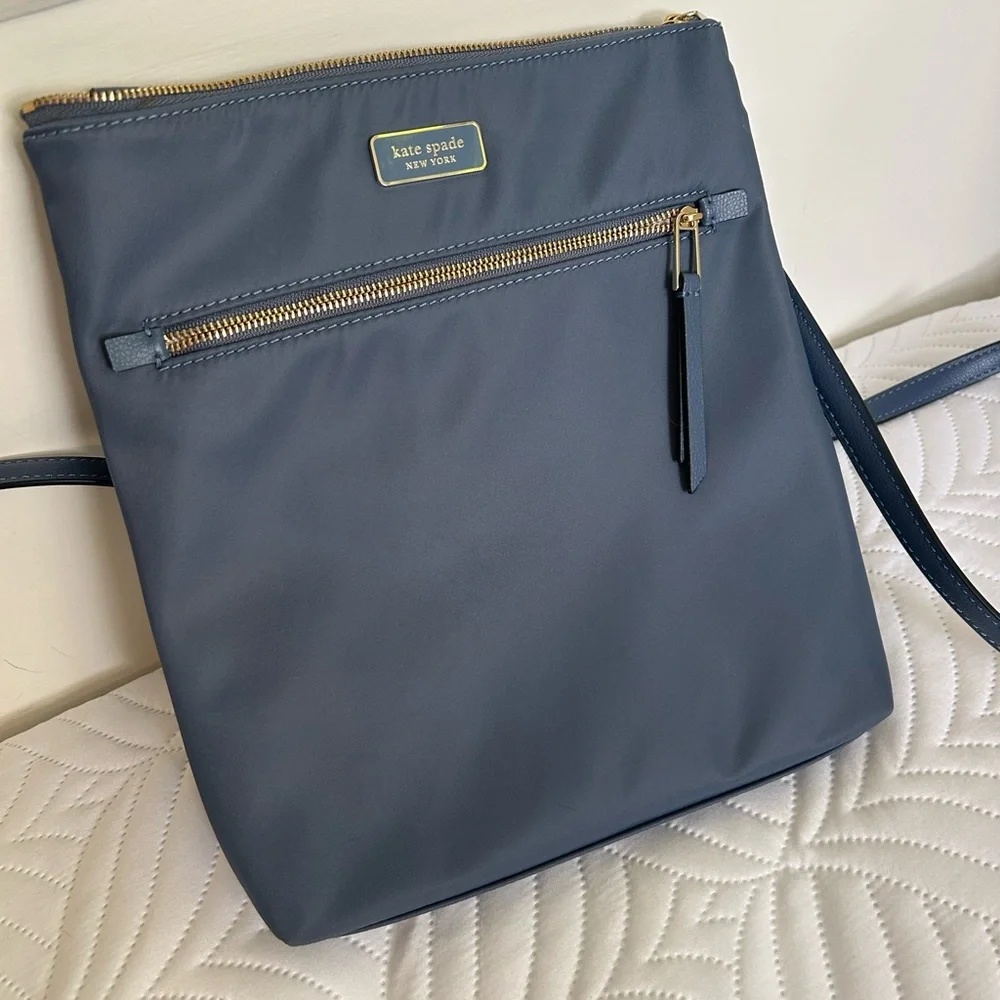 Kate Spade Slate Blue Shoulder Bag - Picture 1 of 5